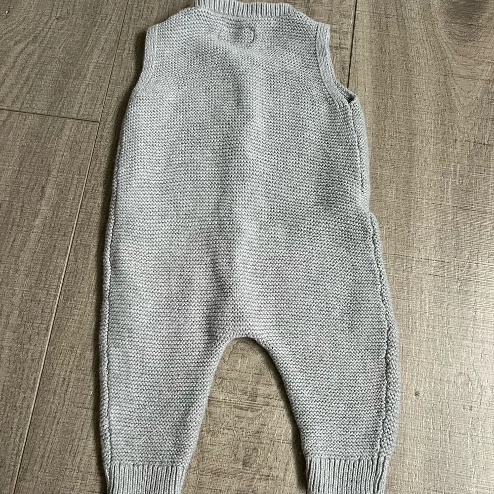 Little Planet by Carter’s Organic Cotton Sweater Knit Sleeveless Jumpsuit 3M